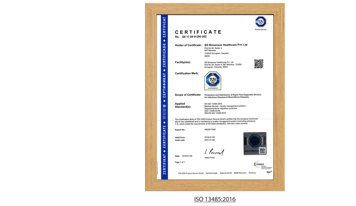 IUSO Certificate
